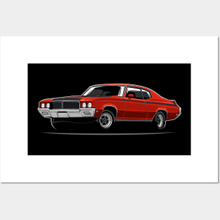 GSX Stage 1 - 1970 (Red) Posters and Art